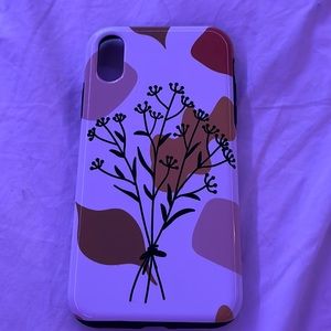 iPhone XR case flower